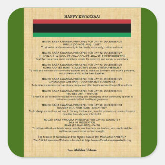 Adesivo AfriMex Urbano Kwanzaa Série 4