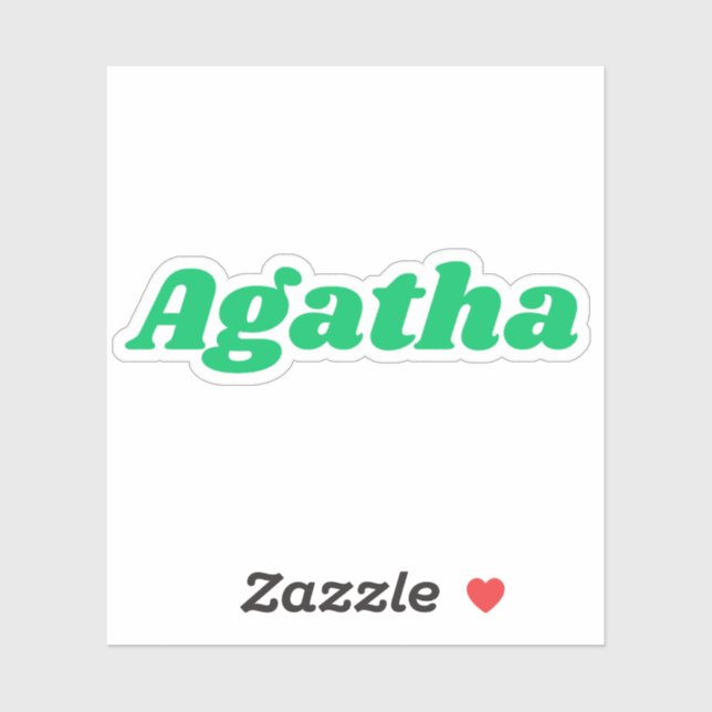 Adesivo Agatha (Folha)