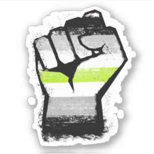 Adesivo Agender Protesto