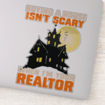 Agente Imobiliário do Realtor Halloween e Funny do