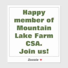 Adesivo Aglomeração de vinilo branca amovível, letras verd