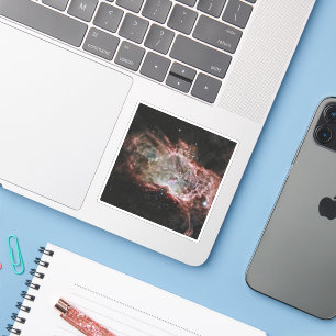 Adesivo Agrupamento De Estrelas No Centro Da Nebulosa Da C