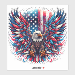 Adesivo Águia Americana