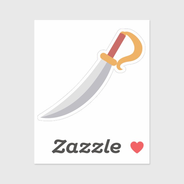 Adesivo Ahoy Ali! Vinheta de Festa de aniversário Pirata (Folha)