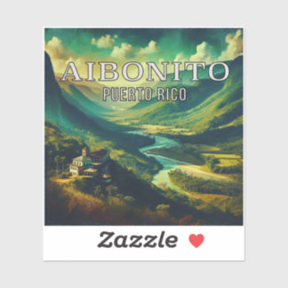 Adesivo Aibonito Porto Rico 3 Inch Vinyl Sticker