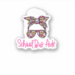 Adesivo Aide de ônibus escolar