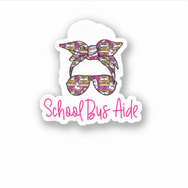 Adesivo Aide de ônibus escolar (Frente)