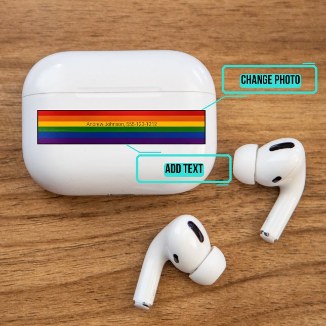 Adesivo Airpods Pro Case Skin Decorative - Orgulho (Please enjoy our Airpods stickers)
