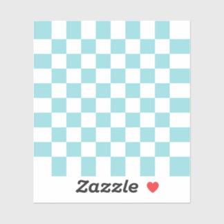 Adesivo Airy Blue Checker Tile