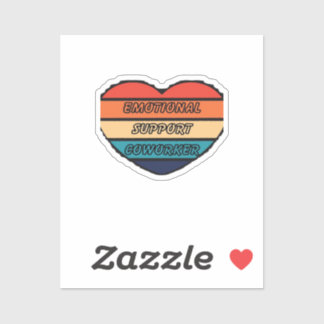 Adesivo Ajuda Emocional Coworker Engraçado