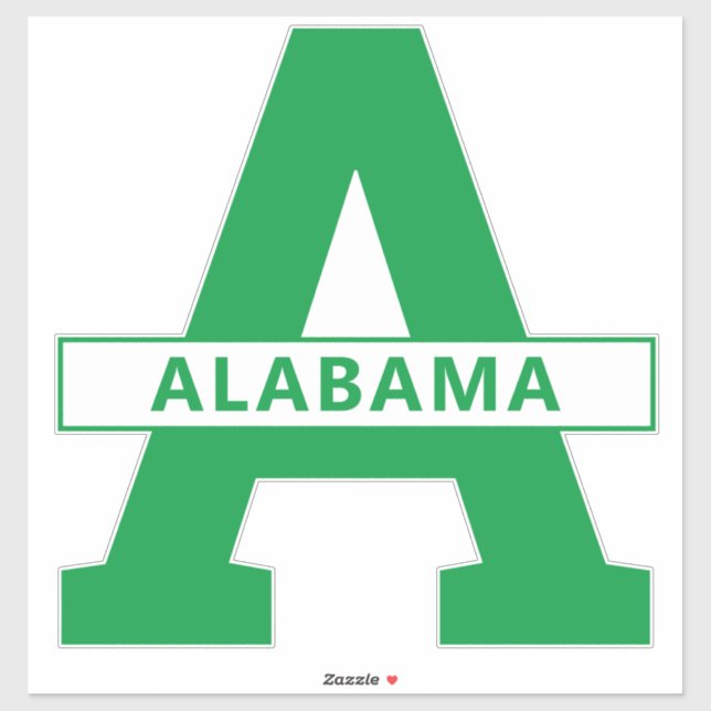 Adesivo Alabama (Folha)