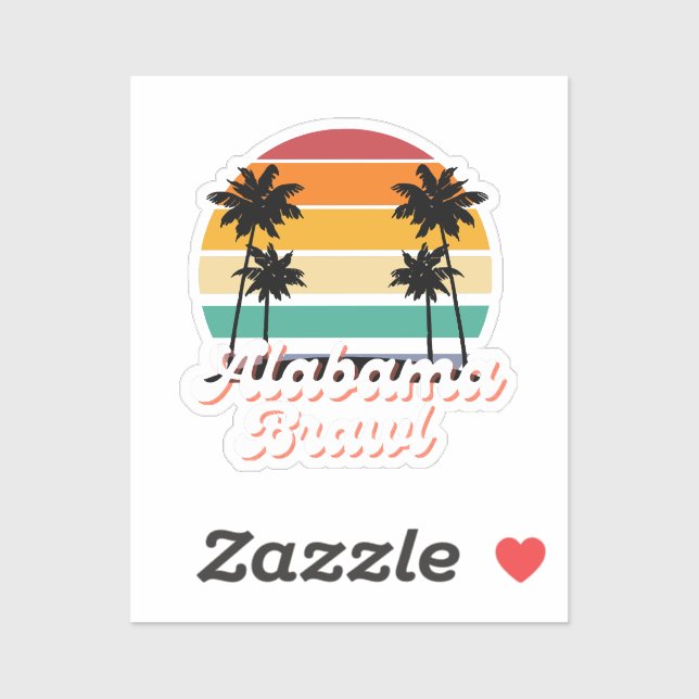 Adesivo Alabama Brawl (Folha)