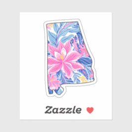 Adesivo Alabama - Lilly Inspirou - 3" x 3" Summer Sticker