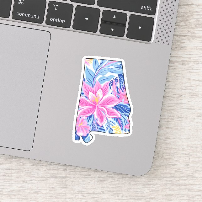 Adesivo Alabama - Lilly Inspirou - 3" x 3" Summer Sticker (Detalhe)