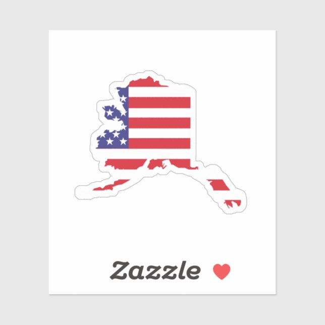 Adesivo Alasca, EUA (Folha)