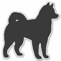 Alaskan Malamute Dog Silhouette Vinyl