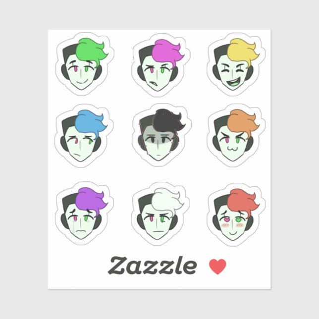 Adesivo Alba Emotion Stickers (Folha)