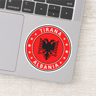 Adesivo Albânia, Tirana