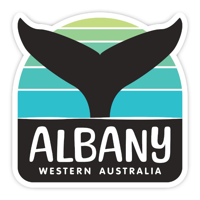 Adesivo Albany, Western Austrália Sticker (Albany Western Australia Sticker)