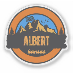 Adesivo Albert, Kansas
