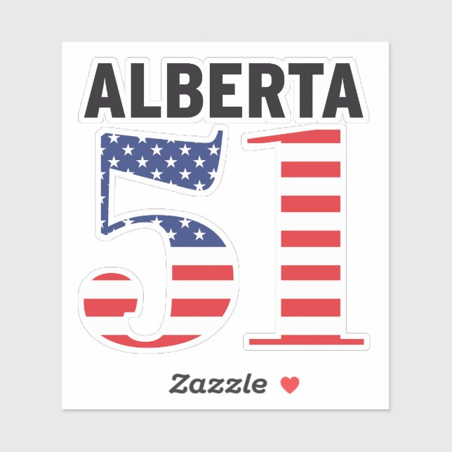 Adesivo Alberta 51rua American State WEXIT (Folha)