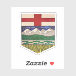 ADESIVO ALBERTA FORTIS ET LIBER, STICKER