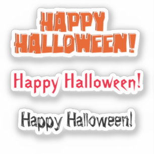 Adesivo Álbum de Recortes Feliz Halloween
