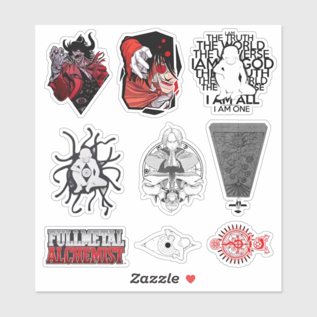 Adesivo ⚙️ Alchemy Brothers⚙️ Stickers (Folha)