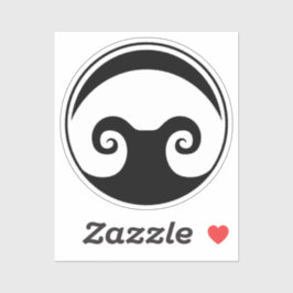 Adesivo Aldarion Sticker Preto 2x2"