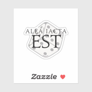 Adesivo Alea Iacta Est (The Die Has Beast) Sticker
