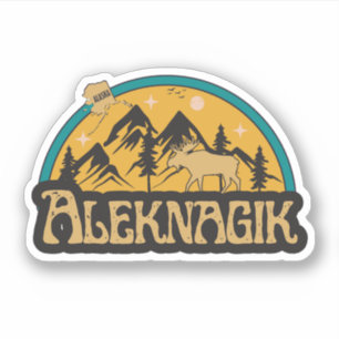 Adesivo Aleknagik, Alaska Sticker