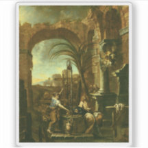 Alessandro Magnasco - Cristo e Mulher Samaritana