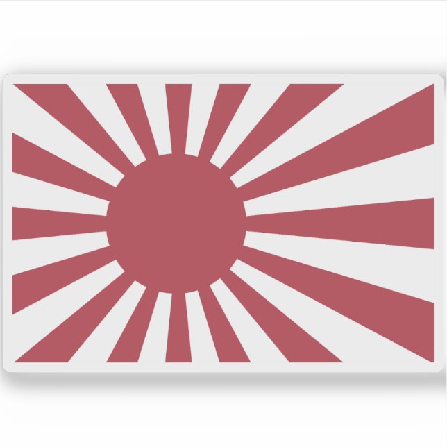 Adesivo Alferes navais do Império do Japão (Frente)