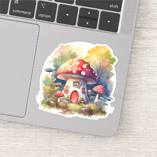 Adesivo Algodão-Cama Encantado Aquarela