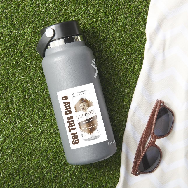 Adesivo Alguém Pega Esta Cara Em Um Puppers - Letterkenny (HydroFlask Insitu)