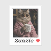 Algumas Pessoas Me Dão o Sticker de Gato Engraçado
