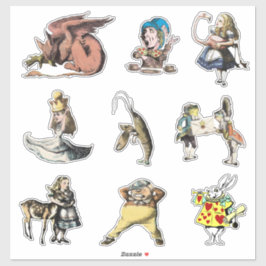 Adesivo Alice No País Das Maravilhas