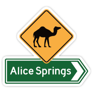 Adesivo Alice Primaveras, Norte Território Sticker