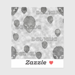 Adesivo Alienígena Acredita