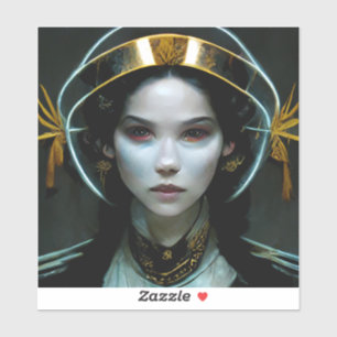 Adesivo Alienígena Rapariga 2 Ficção científica