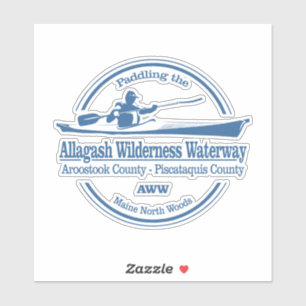 Adesivo Allagash Wilderness Waterway (SK)