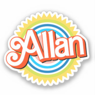 Adesivo Allan: Amigo de Ken