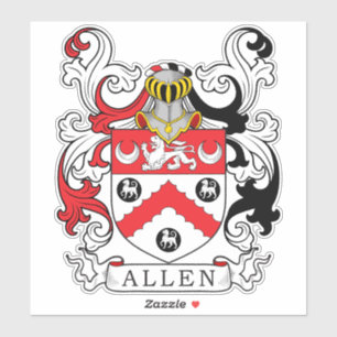 Adesivo Allen Family Crest