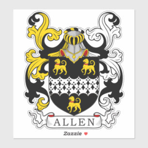Adesivo Allen Family Crest