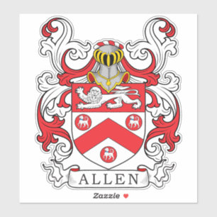 Adesivo Allen Family Crest