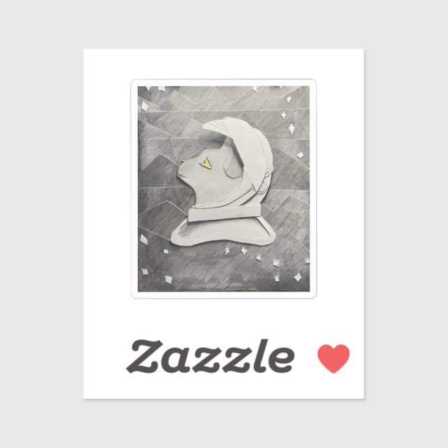 Adesivo Allen she-purred (Folha)