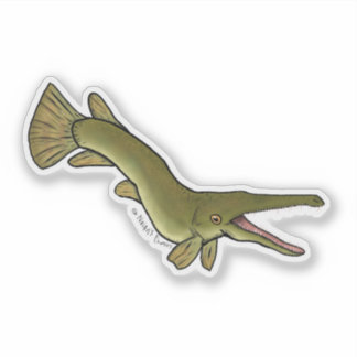 Adesivo Alligator gar vinyl sticker