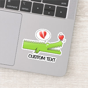 Adesivo Alligator no Amor