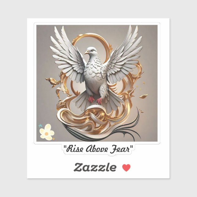 Adesivo "Alma Vitoriosa" (Folha)