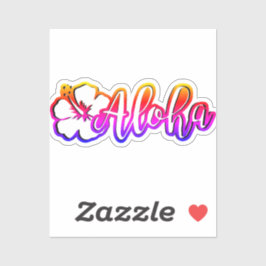 Adesivo Aloha Sticker